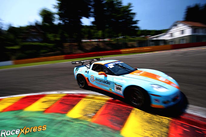 Gulf Corvette Ferdinand Kool en Max Koebolt indrukwekkend op Spa